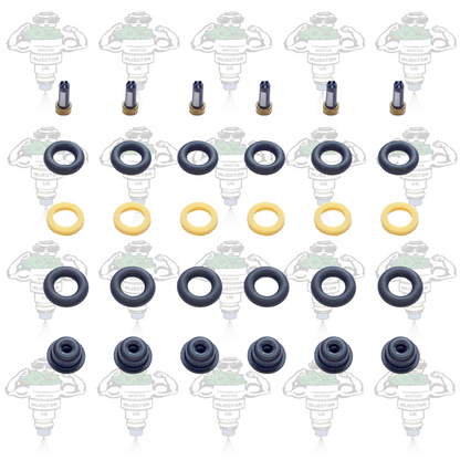 Bosch 0280155209 Mercedes 0000787323 Compatible Parts Kit With Shallow Pintle Caps 6 Cylinder - Kit 203